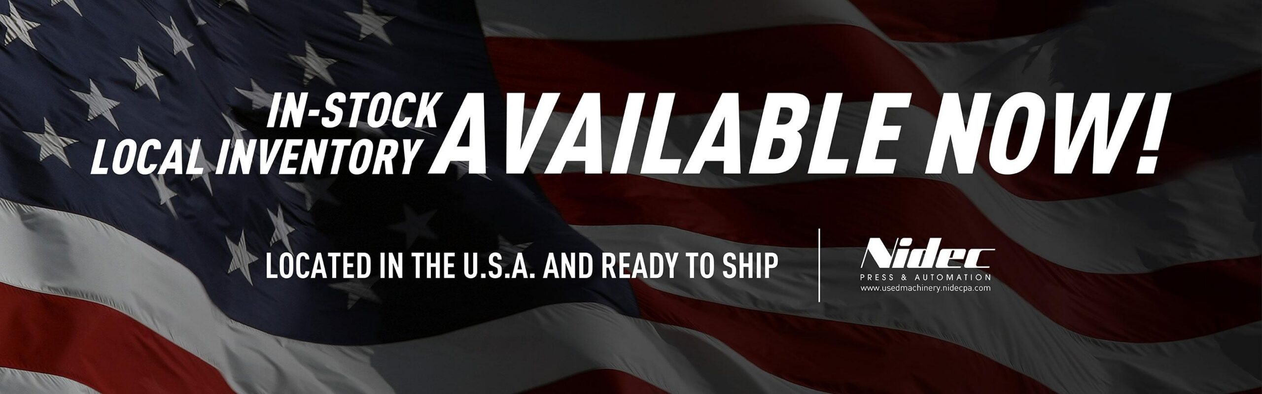 In-Stock Local Inventory Available Now! Located in the USA ready to ship.